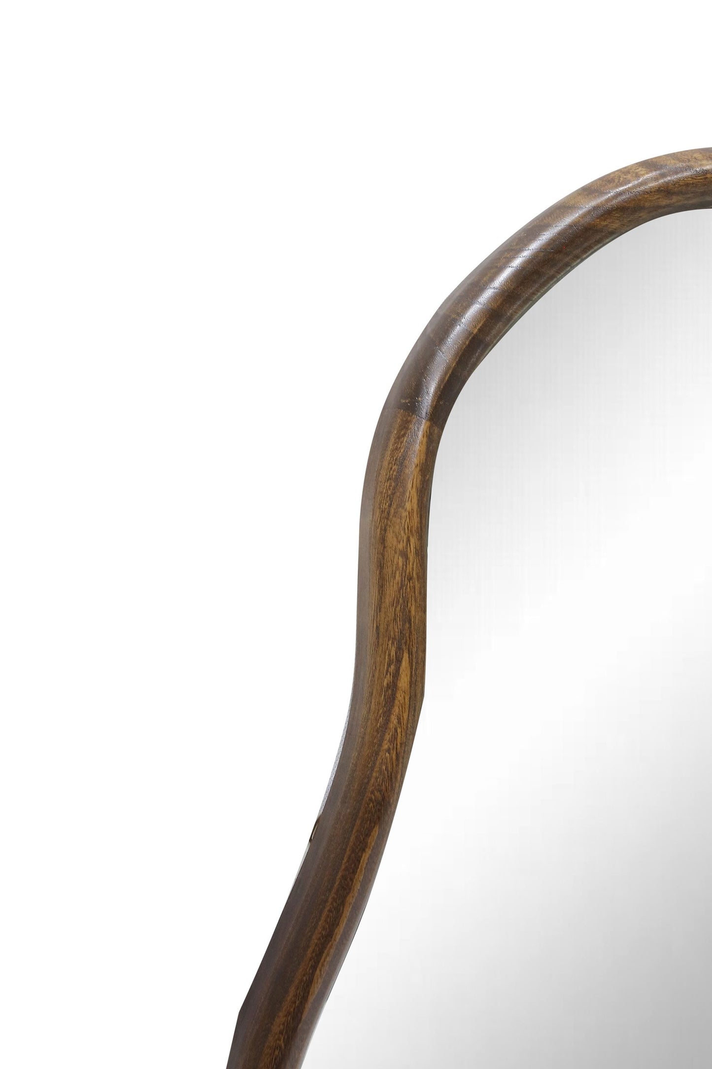 Irregular Nogal Mirror