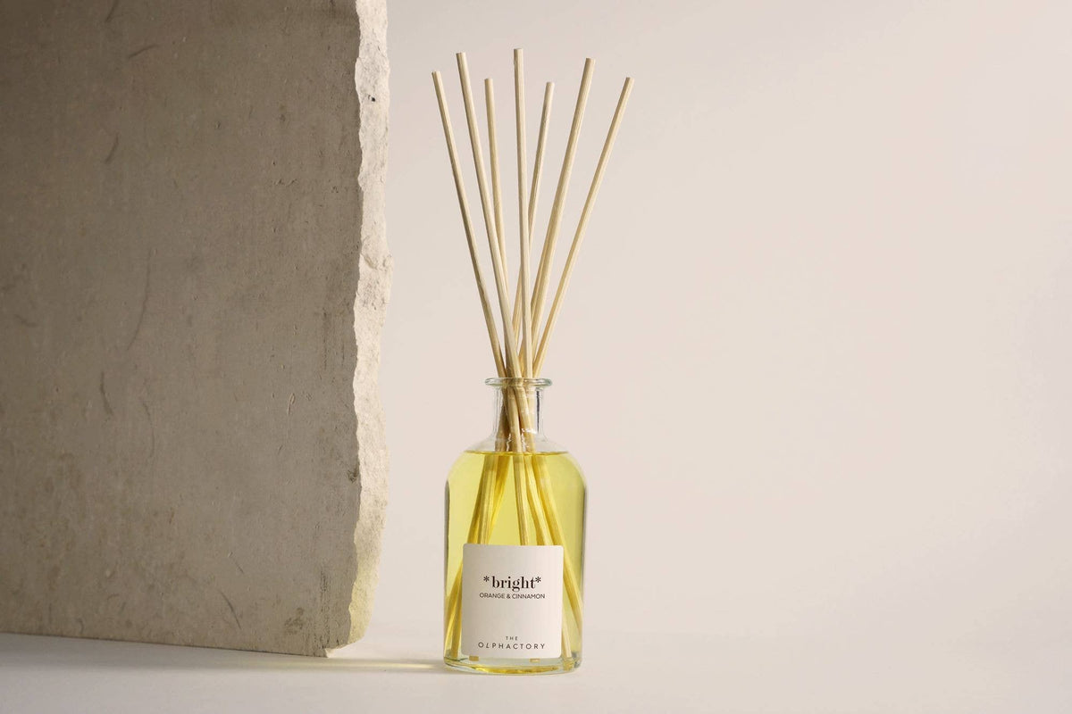 THE OLPHACTORY ORANGE & CINNAMON stick air freshener