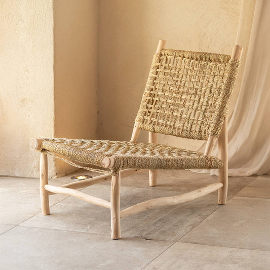 Bohemian openwork lounge chair