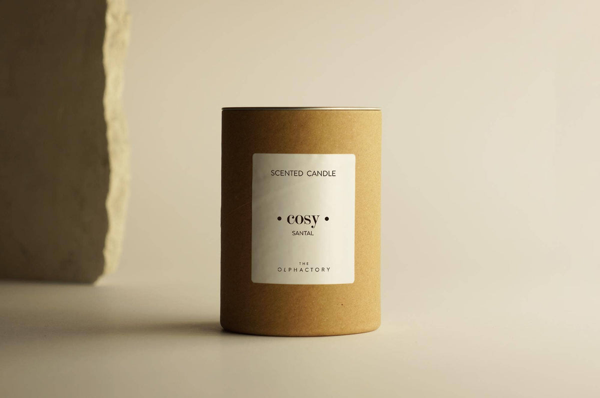VEGETABLE WAX CANDLE THE OLPHACTORY SANTAL 200g