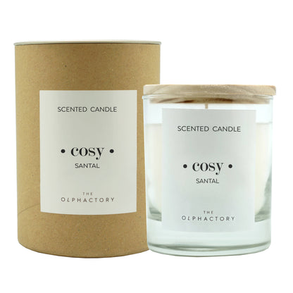 VEGETABLE WAX CANDLE THE OLPHACTORY SANTAL 200g