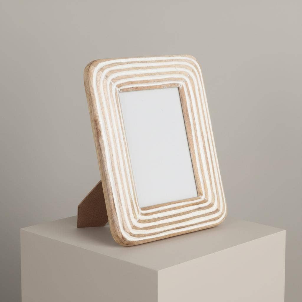 Wooden picture frame
