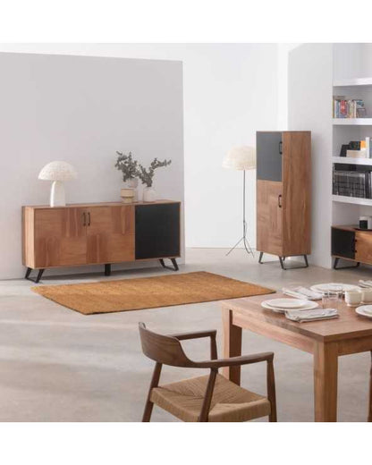 Solid Acacia Wood Sideboard