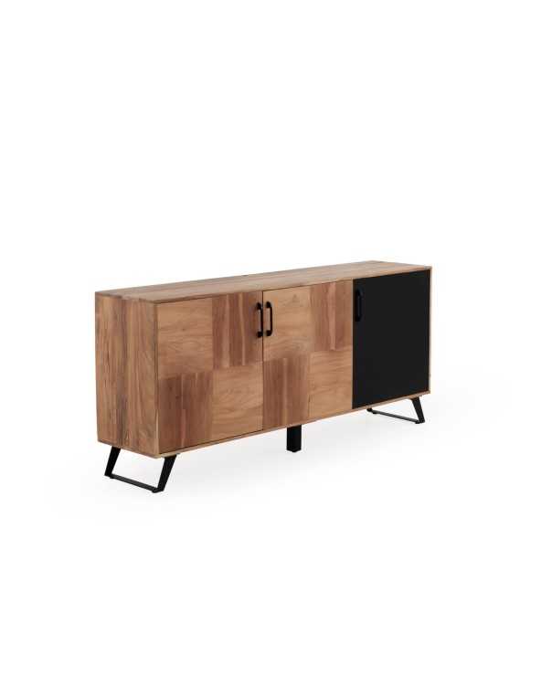 Solid Acacia Wood Sideboard