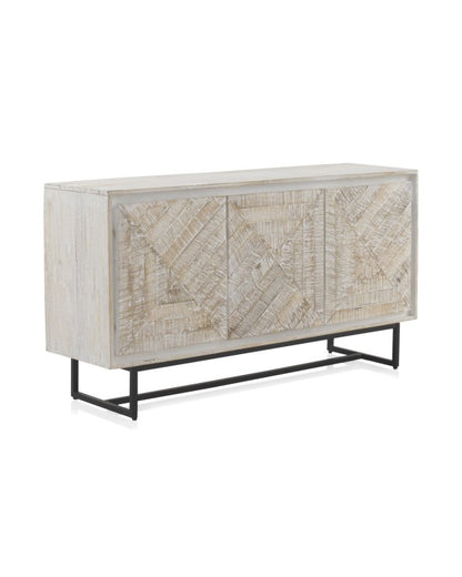 White Mango Wood Sideboard