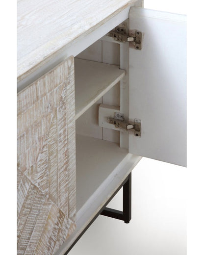 White Mango Wood Sideboard