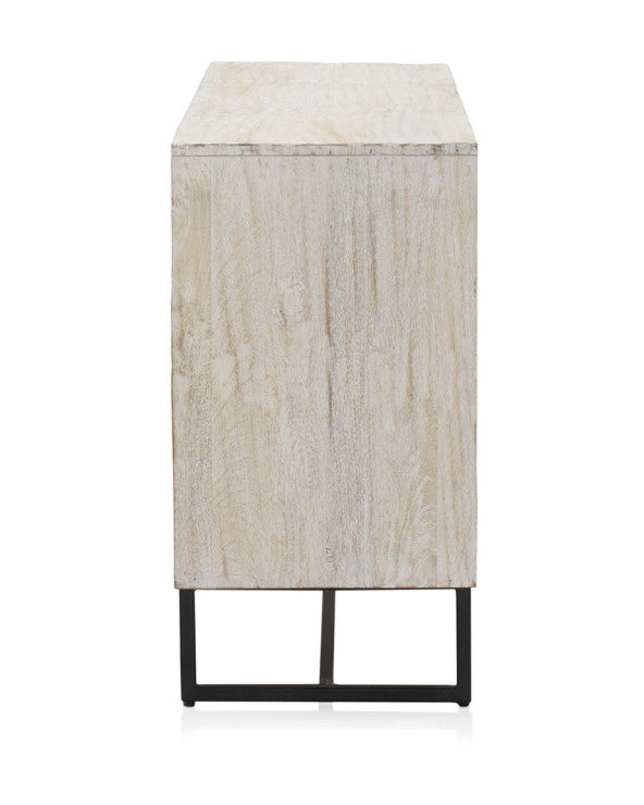 White Mango Wood Sideboard