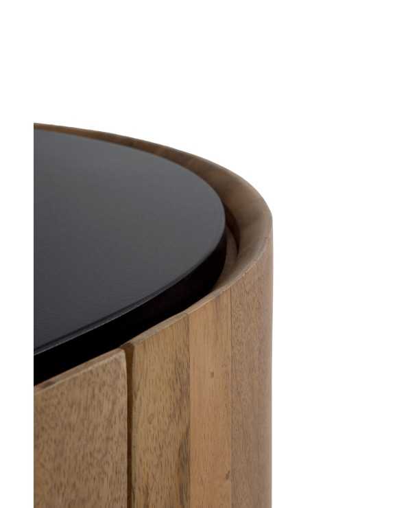 Solid Mango Wood Tall Sideboard