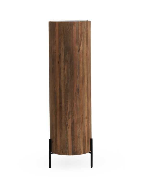 Solid Mango Wood Tall Sideboard