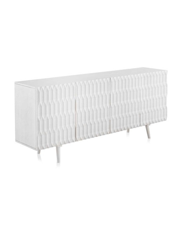 White Wash Mango Wood Sideboard