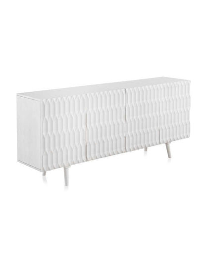 White Wash Mango Wood Sideboard