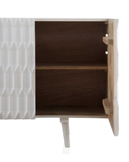 White Wash Mango Wood Sideboard