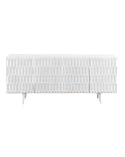 White Wash Mango Wood Sideboard