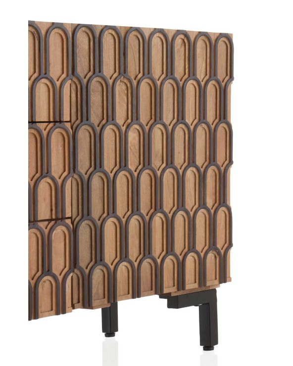 Natural Mango Wood Sideboard