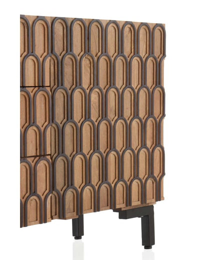 Natural Mango Wood Sideboard