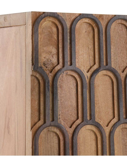 Natural Mango Wood Sideboard
