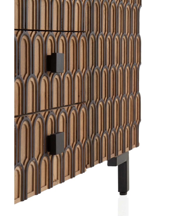 Natural Mango Wood Sideboard