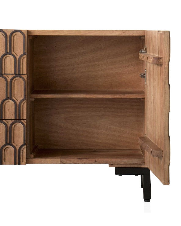 Natural Mango Wood Sideboard
