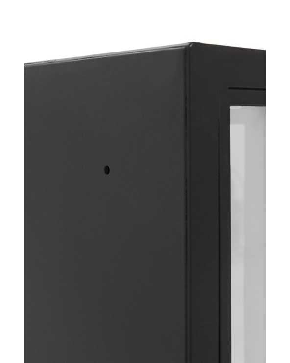 Black, Glass Side Board