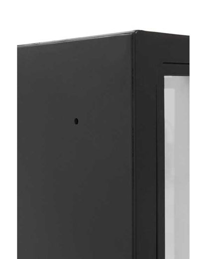 Black, Glass Side Board