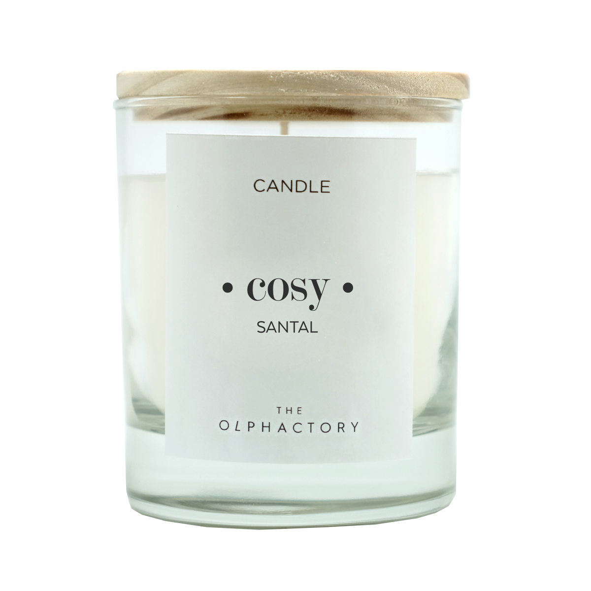 VEGETABLE WAX CANDLE THE OLPHACTORY SANTAL 200g