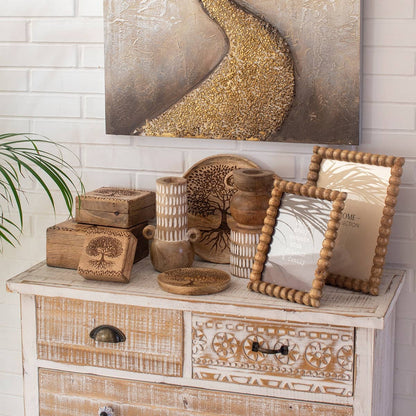 Wooden photo frame