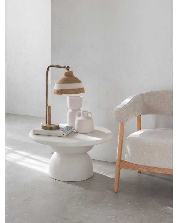 Coffee Table White Cement