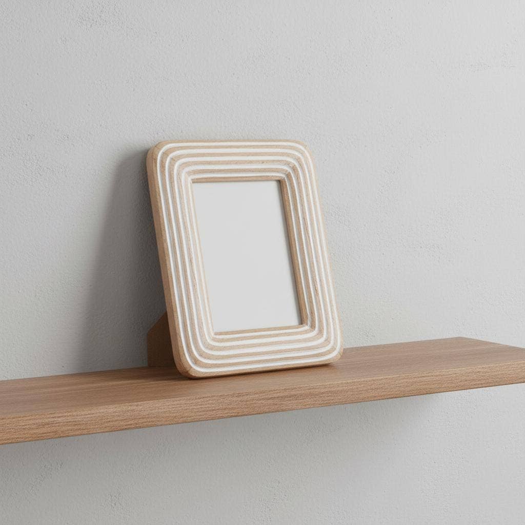 Wooden picture frame