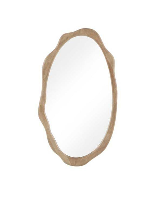 Irregular Wood Mirror