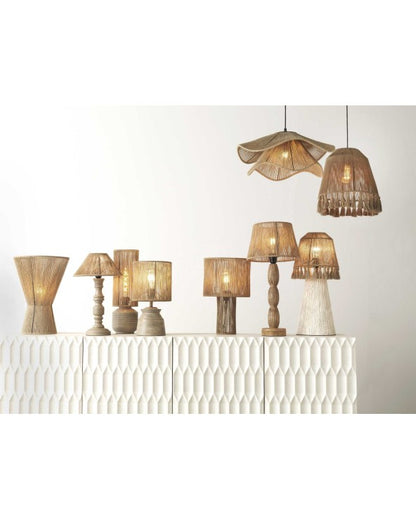 Jute Table Lamp