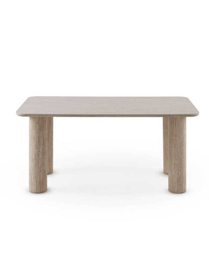Rectangular Dining Table in Travertine