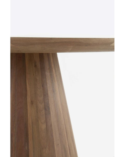 Natural Jambul Wood Table With Centre Foot