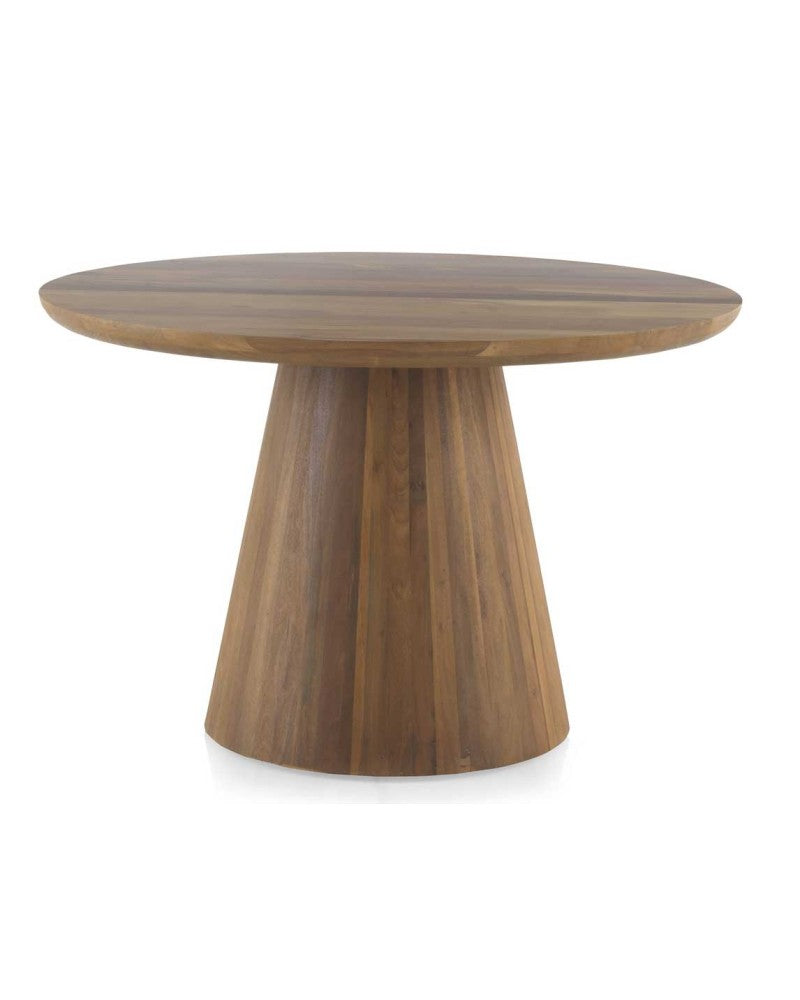 Natural Jambul Wood Table With Centre Foot
