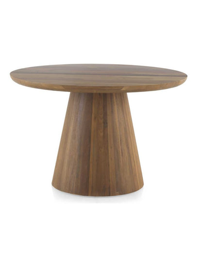 Natural Jambul Wood Table With Centre Foot