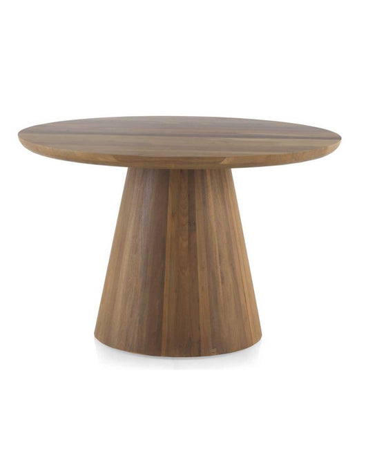 Natural Jambul Wood Table With Centre Foot