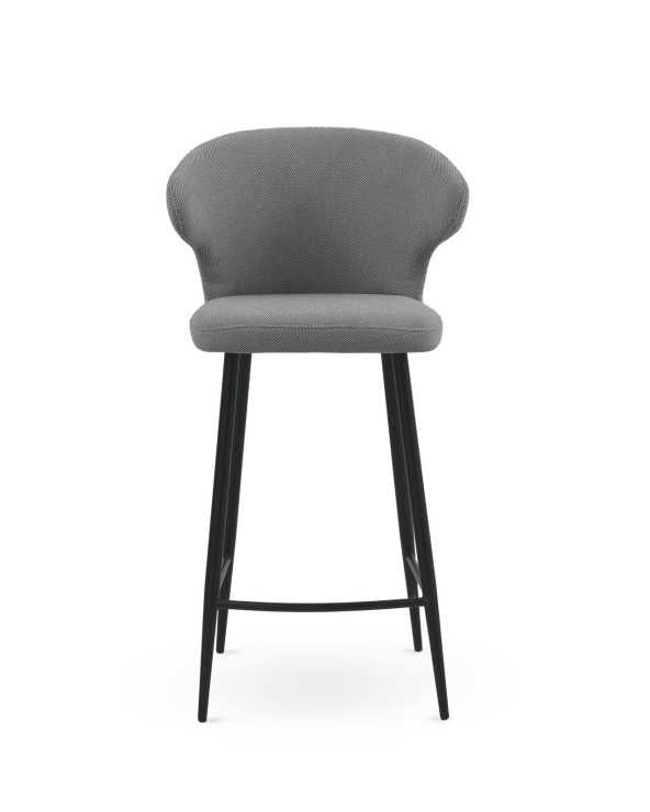 Mink upholstered bar stools - set of two (Copy)