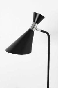 Floor lamp - black metal
