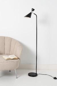 Floor lamp - black metal