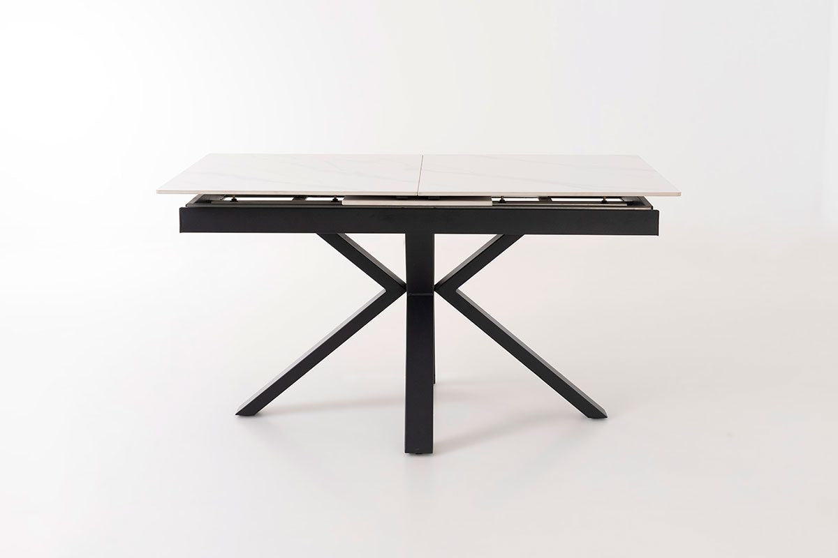 Extendible Dining Table with Porcelain Top