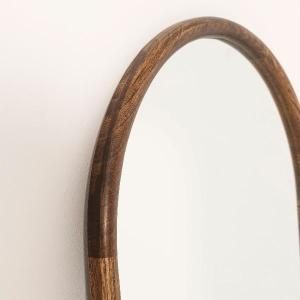 Curved Top Floor Mirror