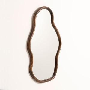 Irregular Nogal Mirror