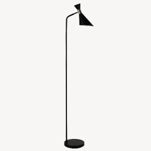 Floor lamp - black metal