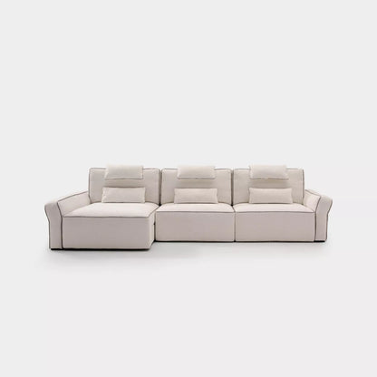 Piped Chaise Longue Sofa