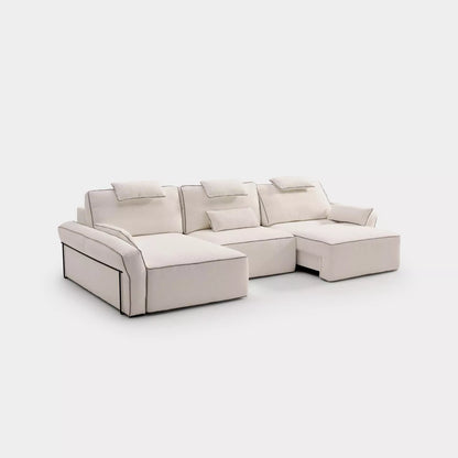 Piped Chaise Longue Sofa
