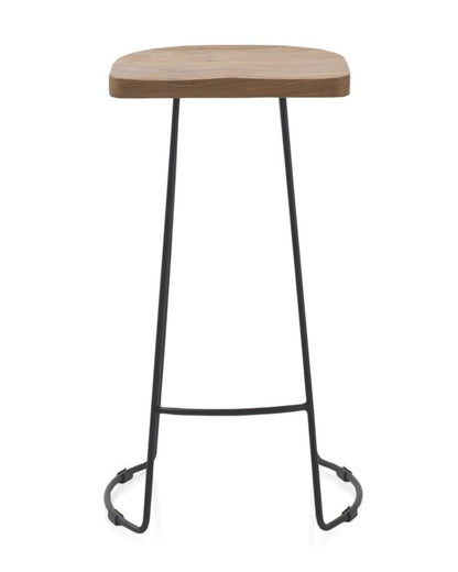 Acacia wood stool
