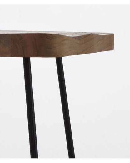 Acacia wood stool